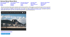 Desktop Screenshot of bensebossanova.com